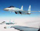 Су-35 отработали воздушный бой над Курилами: кадры из кабины