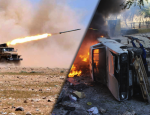 Реактивная артиллерия элитных войск Асада отправила боевиков прямиком в ад