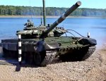 Военнослужащие РФ впервые преодолели водные преграды на танках Т-72Б3