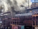 ВМС Украины потеряли водолазное судно «Нетешин» из-за грандиозного пожара