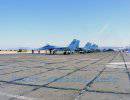 На авиабазу Крымск в Южном военном округе прибыли четыре истребителя Су-27СМ3