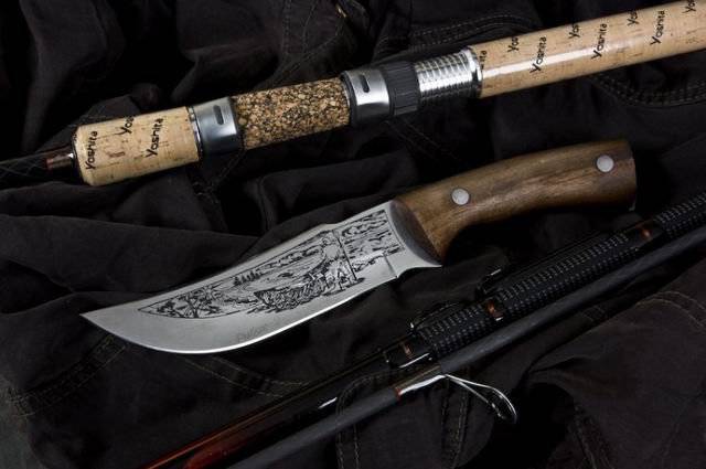 Художественное оформление ножей Кизляр » Военные материалы