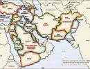 Ближний Восток и карта мира