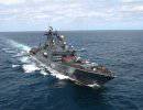 Россия направляет в Сирию три военных корабля с сотнями военных