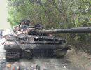 Танковая атака на Донецк отбита