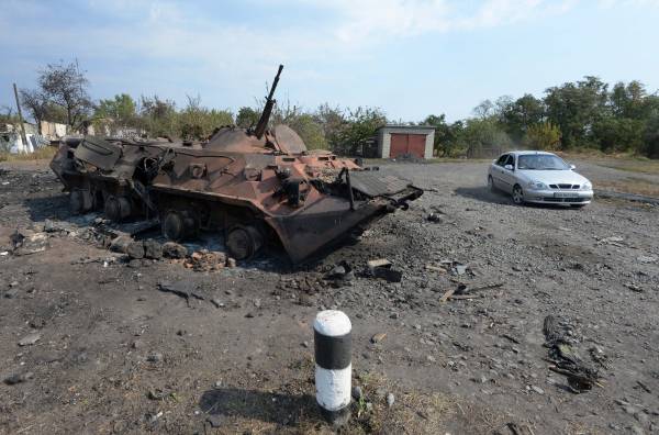 За сутки под Донецком погибли около 500 силовиков