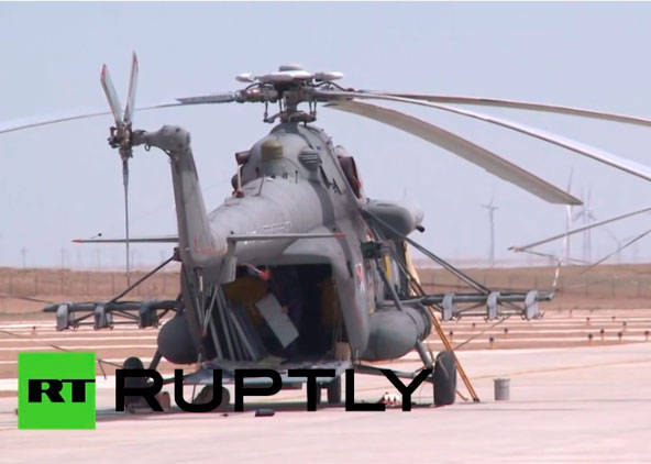 «Мирная миссия 2014»: В КНР прибыли российские воинские эшелоны и вертолёты
