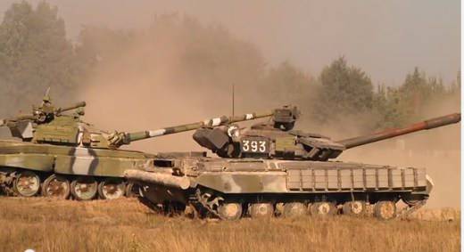 Украинская нацгвардия осваивает танки Т-72, в том числе устаревших модификаций