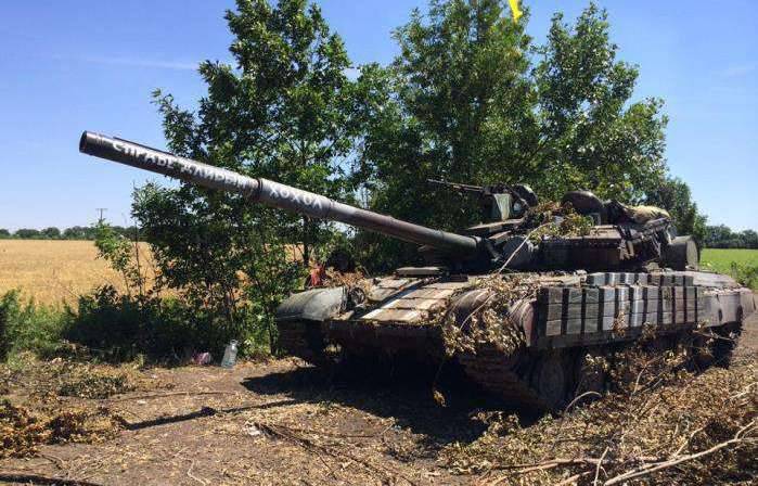 Под Донецком начались ожесточенные бои
