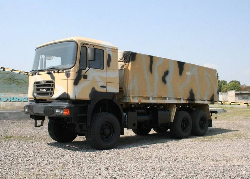 “КрАЗ” предлагает для вооруженных сил Украины новый автомобиль В12.2МЕХ «Сержант»