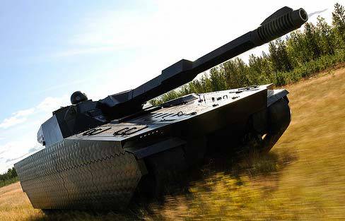 Опытный танк CV90 Adaptiv (Великобритания)