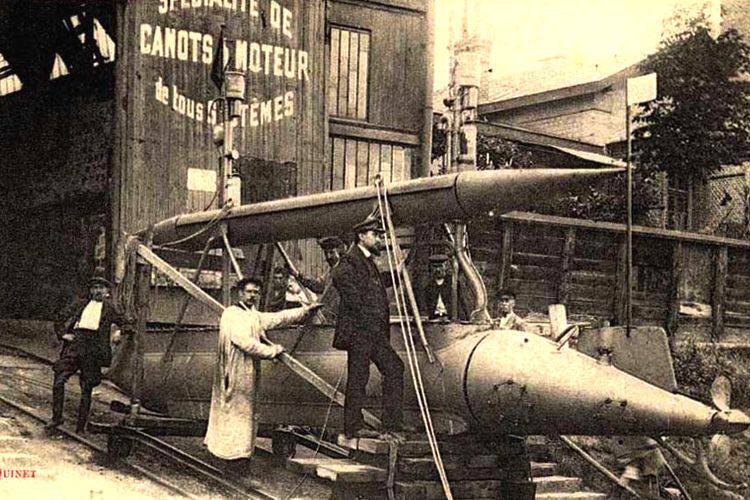Радиоуправляемая торпеда Густава Габе 1909 года - первый боевой робот?