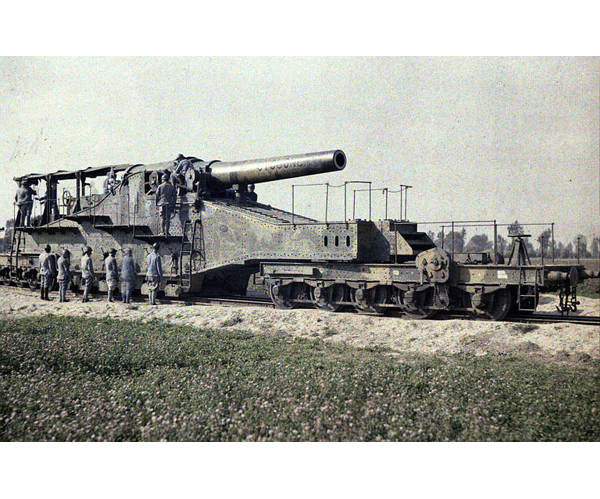 Советская 356-мм железнодорожная артиллерийская установка ТМ-1-14