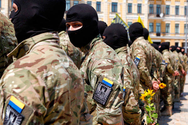 На Украине не могут взять под контроль батальон "Айдар"