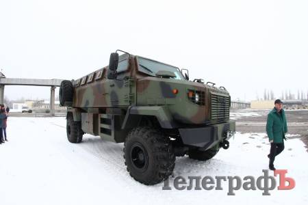 «АвтоКрАЗ» презентовал новую модель бронемашины KRAZ SHREK