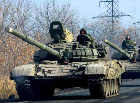 Ополчение и Киев прячут друг от друга танки