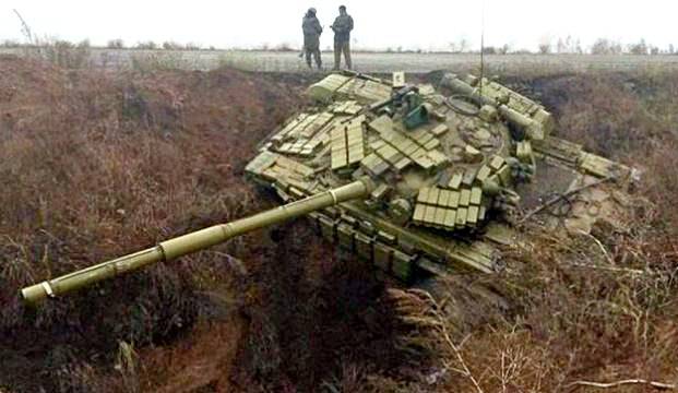 Россия начинает рыть противотанковый ров на границе с Украиной