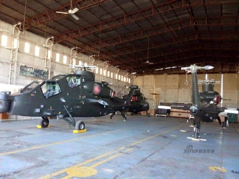 В Пакистан прибыли первые три китайских ударных вертолета Z-10
