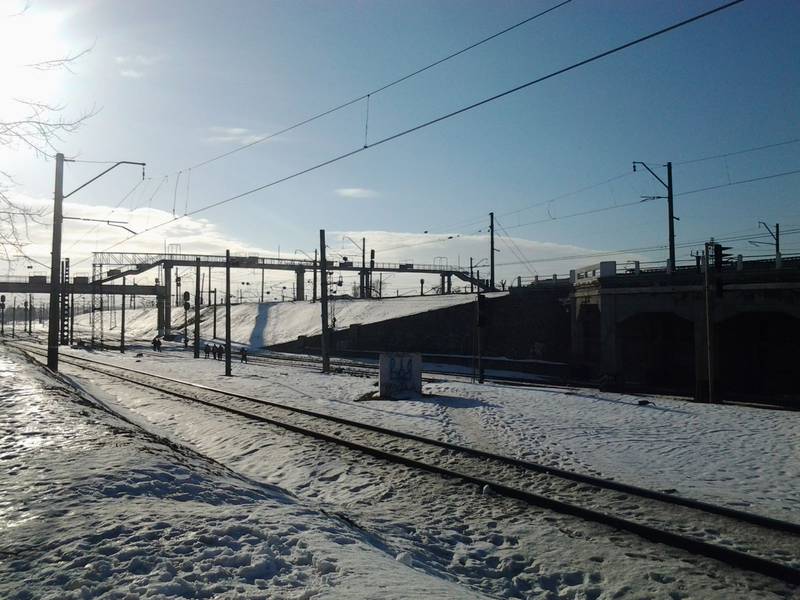 В Харькове подорвали грузовой поезд