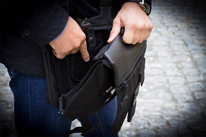Выбор сумки для скрытого ношения оружия - пистолетов и револьверов