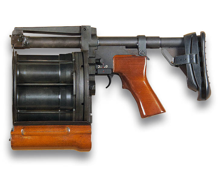 Болгарский ручной револьверный гранатомёт «Лавина»