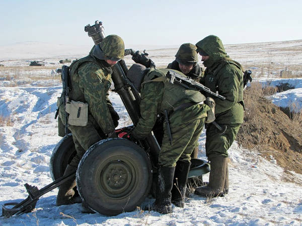 Юргинская бригада получила 30 минометных комплексов 2С12А «Сани»