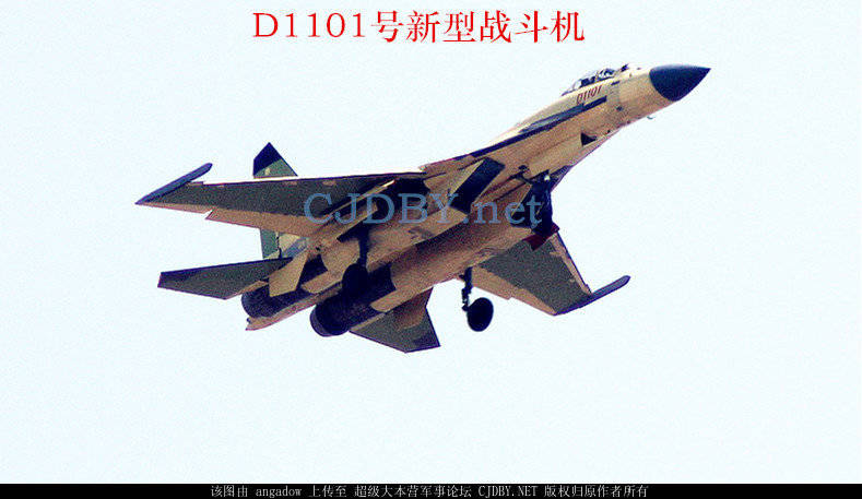 В Китае совершил первый полет новейший боевой самолет J-11D