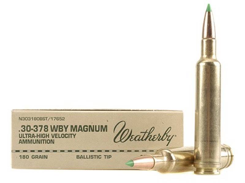 Патрон .30-378 Weatherby Magnum