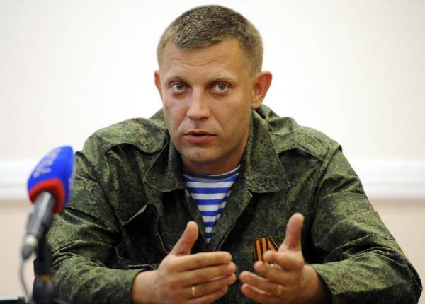 Захарченко: обстрел Горловки дает ДНР право действовать по усмотрению
