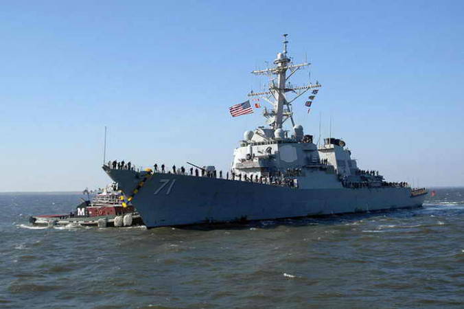 Эсминец Ross ВМС США 23 мая войдет в Черное море