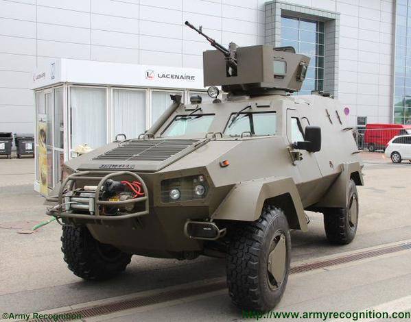 На IDET 2015 показали модернизированный украинско-польский бронеавтомобиль «Онцилла»