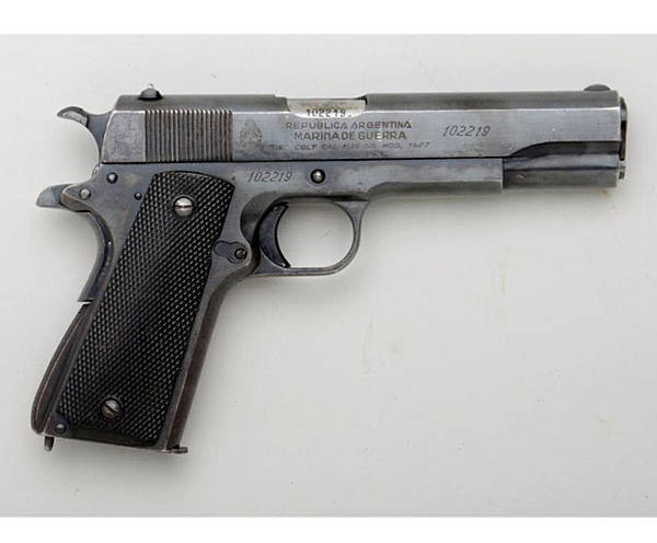Аргентинский пистолет Colt M1927