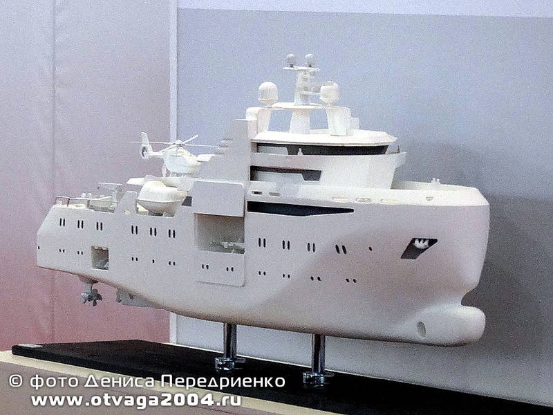 Проект судна специального назначения «Граф Строганов»