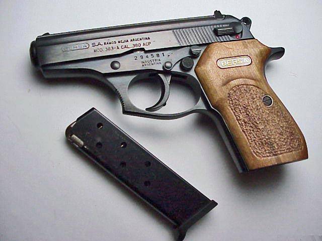 Аргентинский пистолет Bersa M383