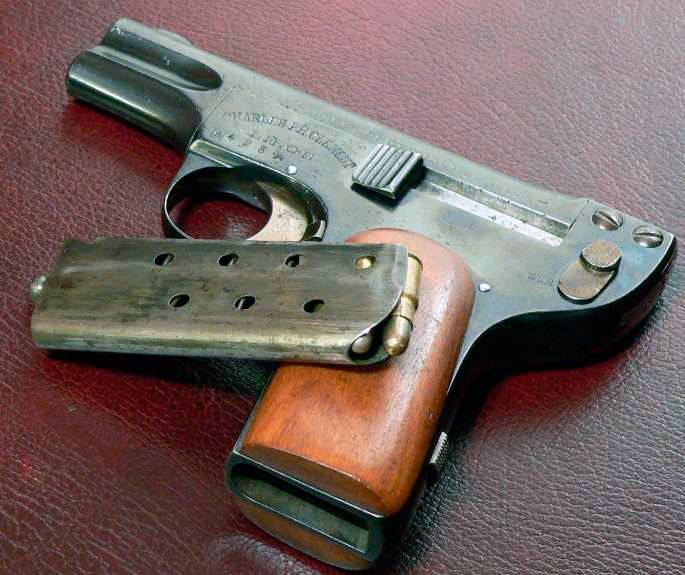 Карманный автоматический пистолет Clement Mle. 1903