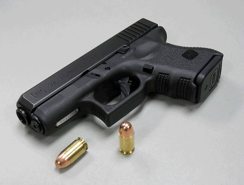 Субкомпактный (Subcompact - малогабаритный) пистолет Glock 39