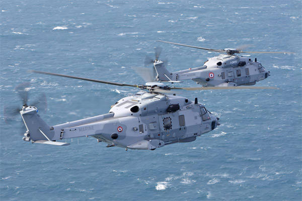 Египет хочет купить вертолеты NH90 для оснащения своих новых фрегатов
