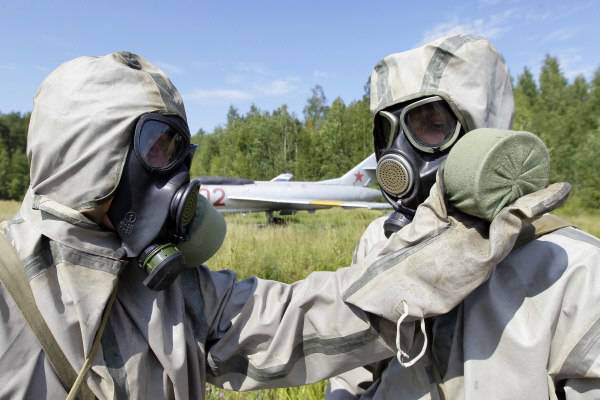Химическую атаку отражают военные в Забайкалье