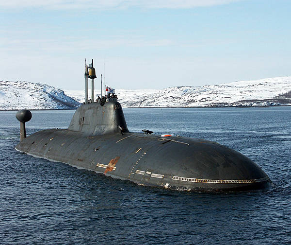 Атомные ударные подводные лодки типа «Акула»