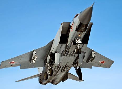 Россия передала Сирии шесть высотных истребителей МиГ-31