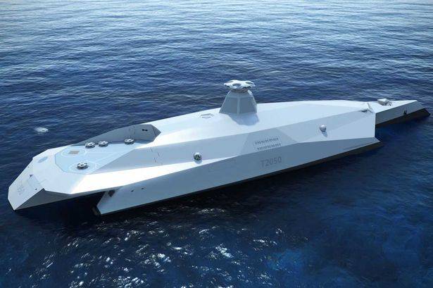 Британские учёные представили концепт боевого корабля будущего «Dreadnought 2050»