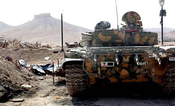 Сирийская армия перешла к штурму древней Пальмиры