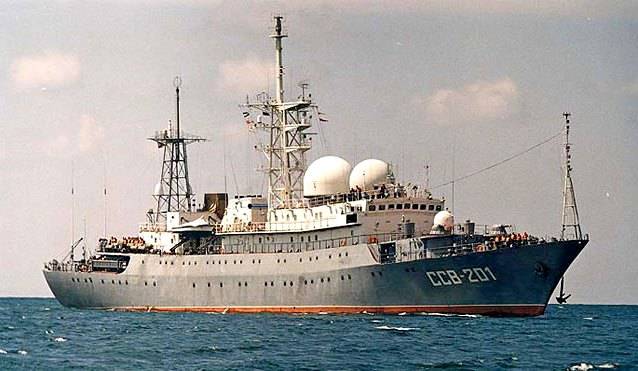 СМИ узнали об отправке корабля-разведчика ВМФ России к берегам Сирии