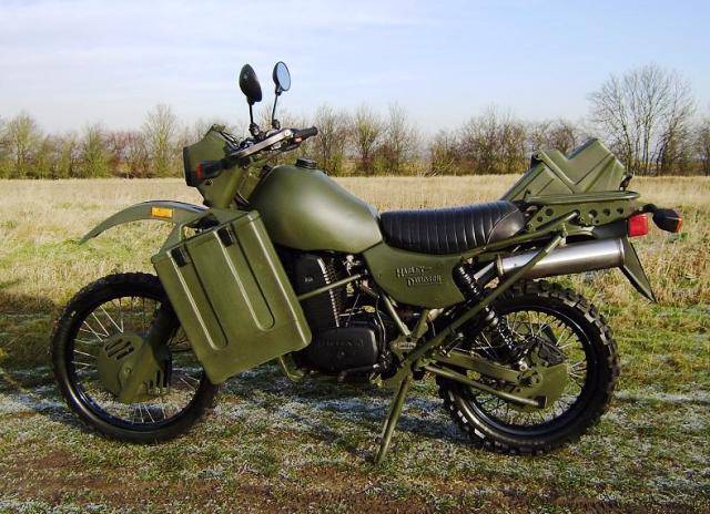 Армейский мотоцикл «Harley Davidson» MT500