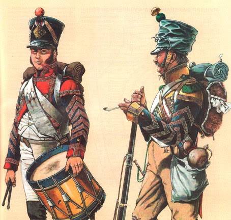 Какие мундиры полагались музыкантам линейной пехоты Наполеона?