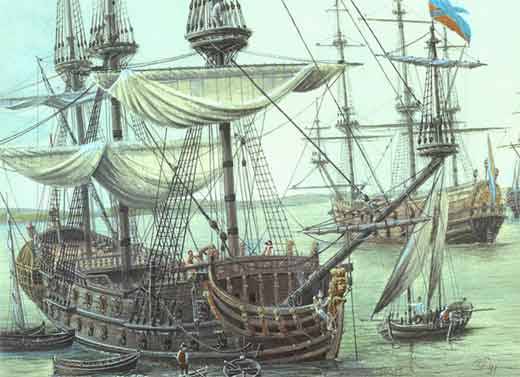 Как моряки Азовской флотилии османов  побеждали?