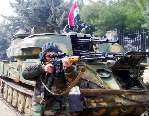 Сирийская война превратила легендарную ЗСУ-23-4 "Шилку в машину антитерора