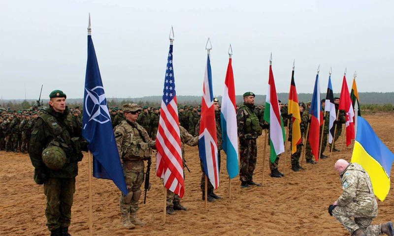 Учения НАТО в Украине - ещё один шаг в рабство