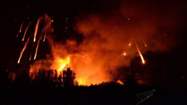Украинские террористы начали обстрел северной окраины Донецка