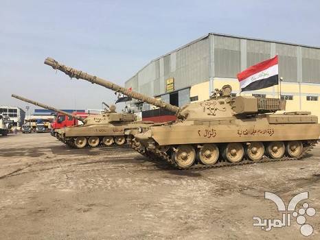 В боях с террористами Ирак будет использовать трофейные иранские танки "Чифтен"